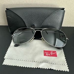 Ray Ban Aviator Cockpit Sunglasses